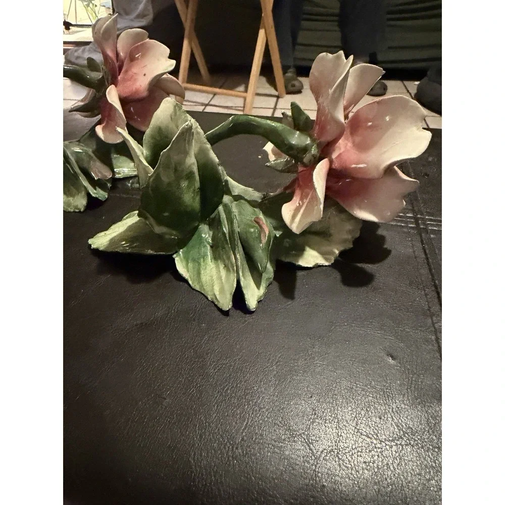 Capodimonte vintage pair